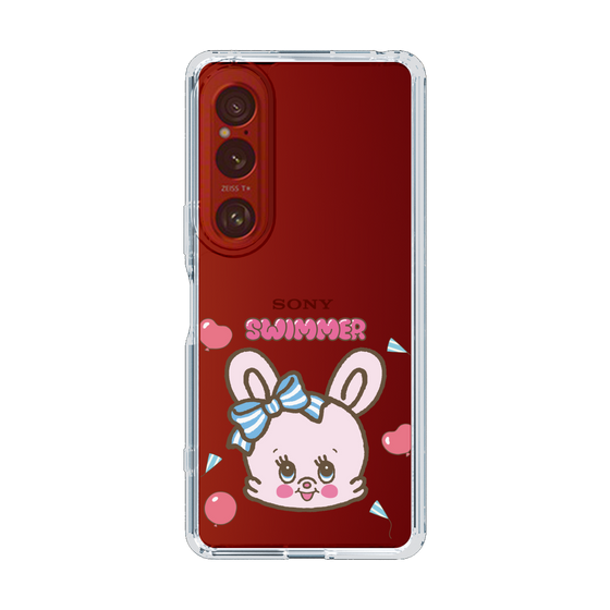 スリムプロテクションケース［ SWIMMER - フェイス - リバニー ］