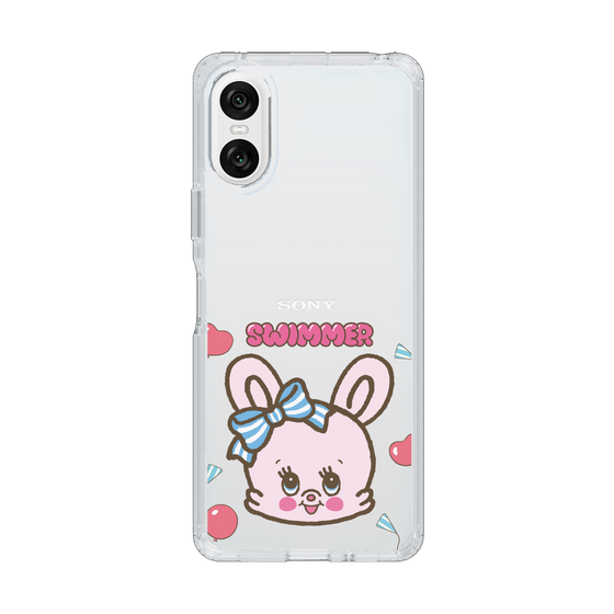 スリムプロテクションケース［ SWIMMER - フェイス - リバニー ］