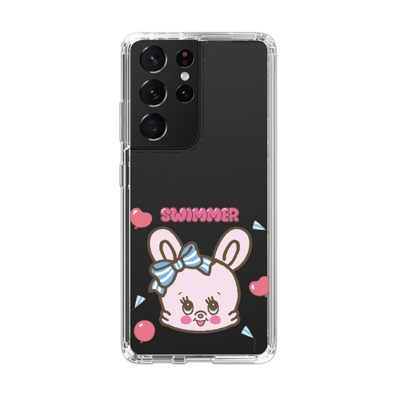 スリムプロテクションケース［ SWIMMER - フェイス - リバニー ］