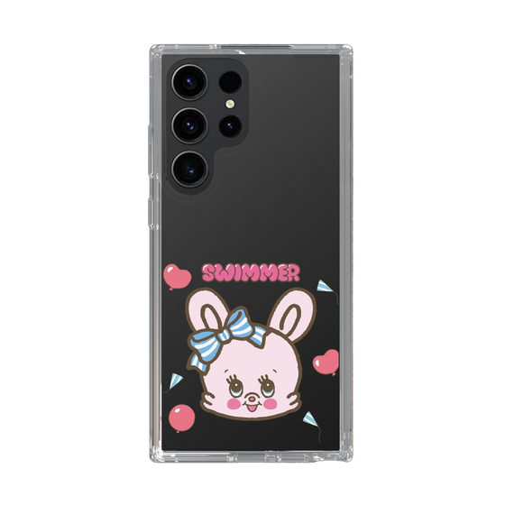 スリムプロテクションケース［ SWIMMER - フェイス - リバニー ］