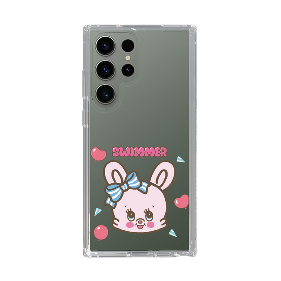 スリムプロテクションケース［ SWIMMER - フェイス - リバニー ］