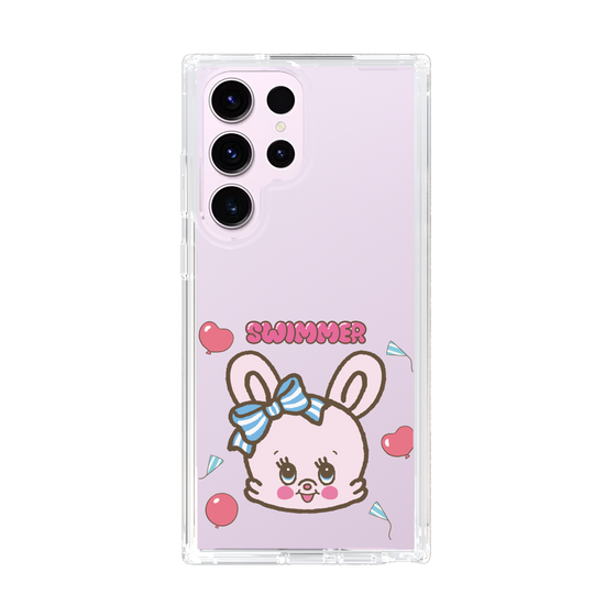 スリムプロテクションケース［ SWIMMER - フェイス - リバニー ］