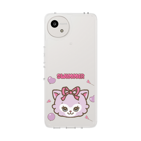 スリムプロテクションケース［ SWIMMER - フェイス - キャミー ］