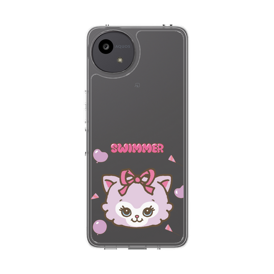 スリムプロテクションケース［ SWIMMER - フェイス - キャミー ］