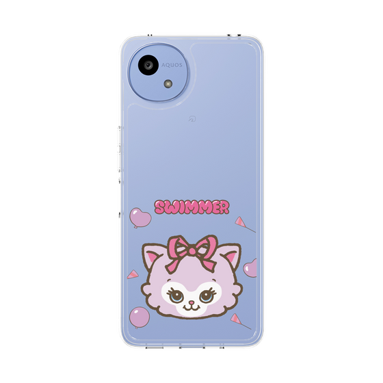 スリムプロテクションケース［ SWIMMER - フェイス - キャミー ］