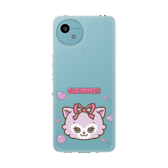 スリムプロテクションケース［ SWIMMER - フェイス - キャミー ］