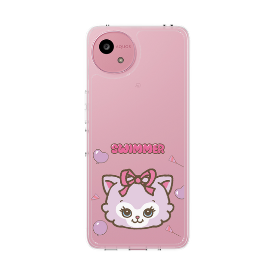 スリムプロテクションケース［ SWIMMER - フェイス - キャミー ］