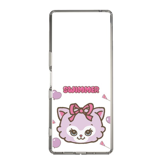 スリムプロテクションケース［ SWIMMER - フェイス - キャミー ］