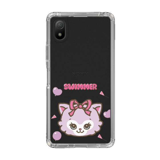 スリムプロテクションケース［ SWIMMER - フェイス - キャミー ］