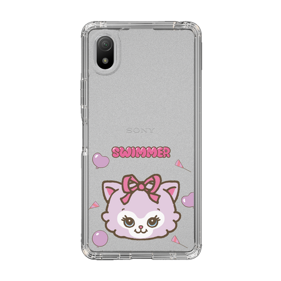 スリムプロテクションケース［ SWIMMER - フェイス - キャミー ］