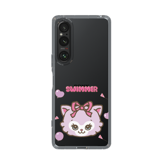 スリムプロテクションケース［ SWIMMER - フェイス - キャミー ］