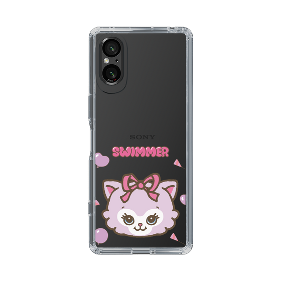 スリムプロテクションケース［ SWIMMER - フェイス - キャミー ］