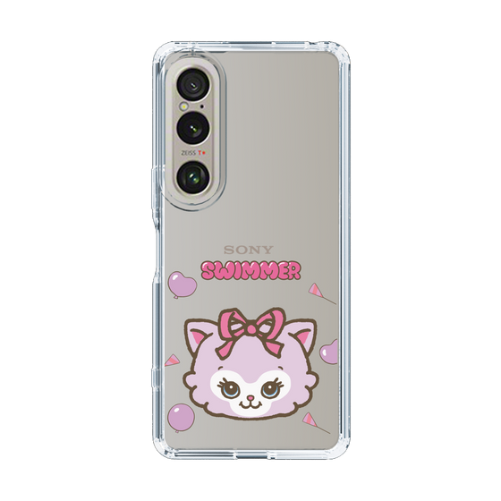 スリムプロテクションケース［ SWIMMER - フェイス - キャミー ］