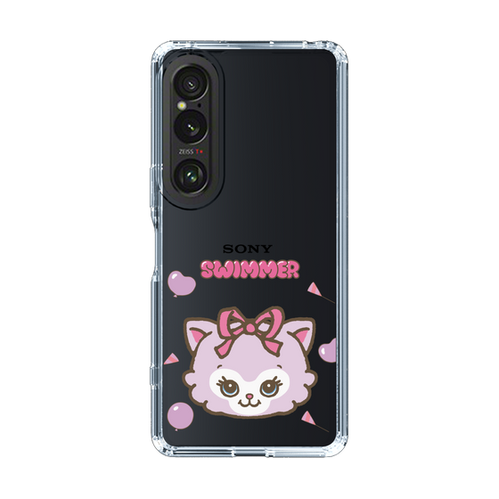 スリムプロテクションケース［ SWIMMER - フェイス - キャミー ］