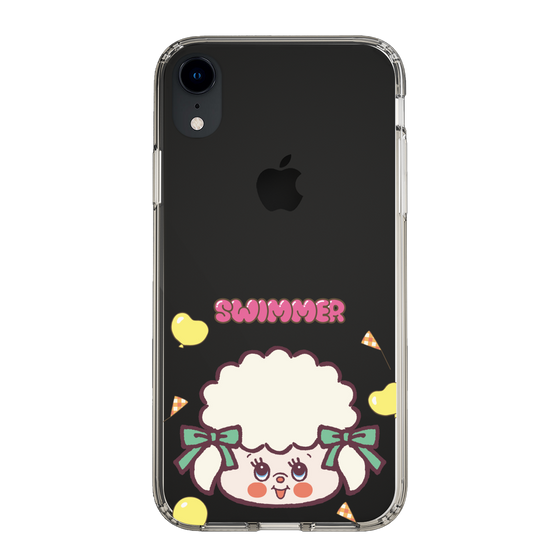 スリムプロテクションケース［ SWIMMER - フェイス - ラッフィー ］