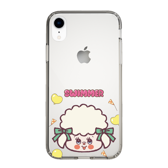 スリムプロテクションケース［ SWIMMER - フェイス - ラッフィー ］