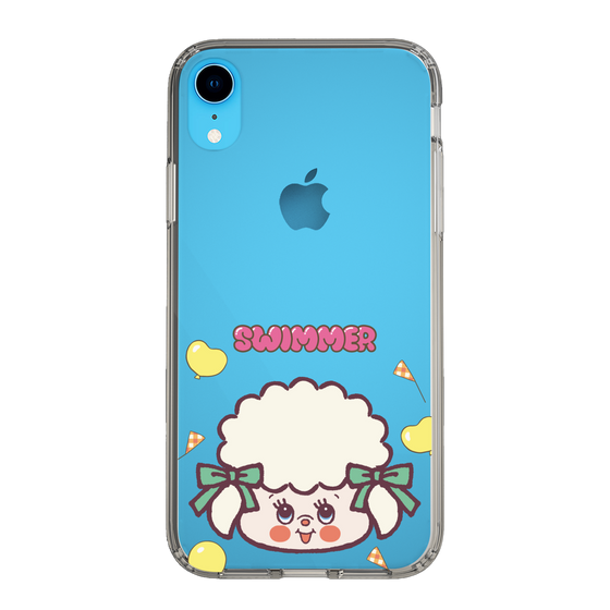 スリムプロテクションケース［ SWIMMER - フェイス - ラッフィー ］