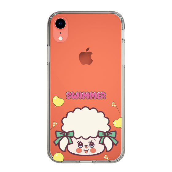 スリムプロテクションケース［ SWIMMER - フェイス - ラッフィー ］