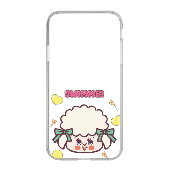 スリムプロテクションケース［ SWIMMER - フェイス - ラッフィー ］