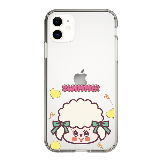 スリムプロテクションケース［ SWIMMER - フェイス - ラッフィー ］