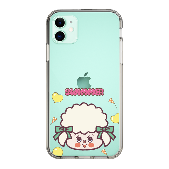 スリムプロテクションケース［ SWIMMER - フェイス - ラッフィー ］