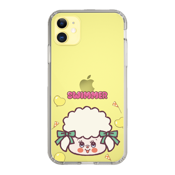 スリムプロテクションケース［ SWIMMER - フェイス - ラッフィー ］