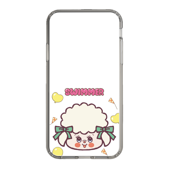 スリムプロテクションケース［ SWIMMER - フェイス - ラッフィー ］