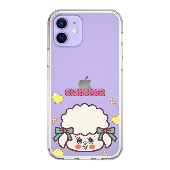 スリムプロテクションケース［ SWIMMER - フェイス - ラッフィー ］