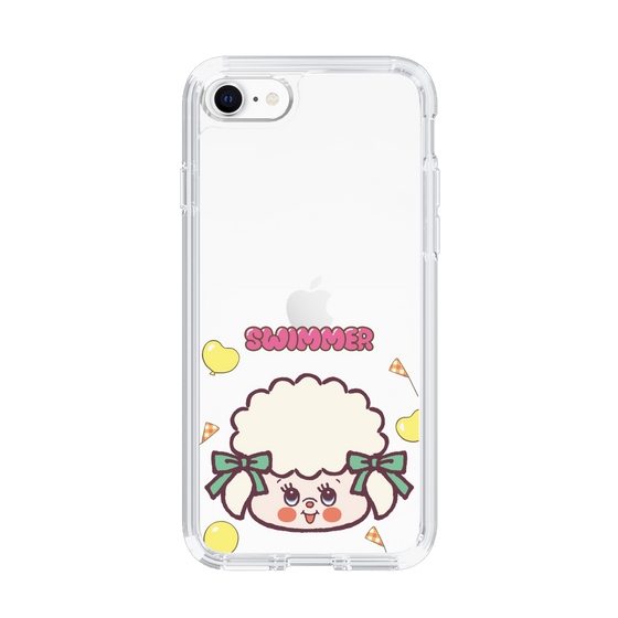 スリムプロテクションケース［ SWIMMER - フェイス - ラッフィー ］