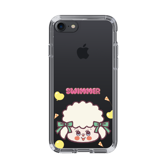 スリムプロテクションケース［ SWIMMER - フェイス - ラッフィー ］