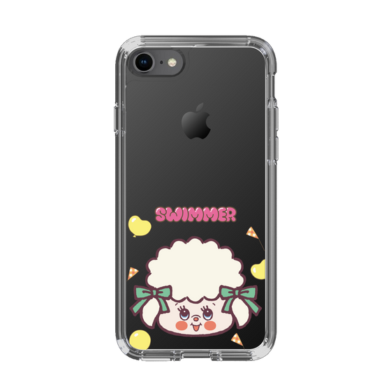 スリムプロテクションケース［ SWIMMER - フェイス - ラッフィー ］