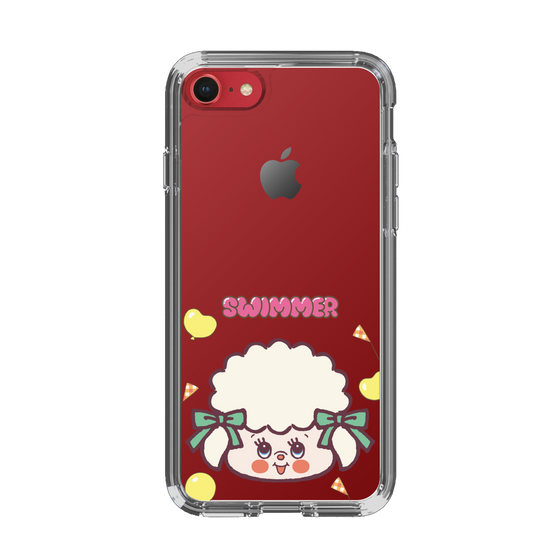 スリムプロテクションケース［ SWIMMER - フェイス - ラッフィー ］