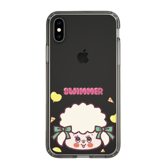 スリムプロテクションケース［ SWIMMER - フェイス - ラッフィー ］