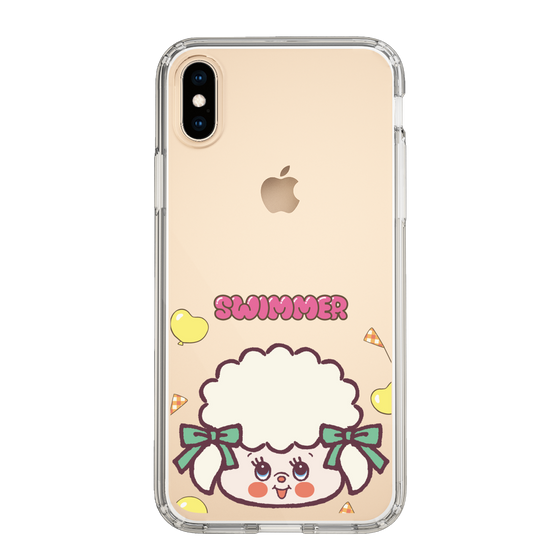 スリムプロテクションケース［ SWIMMER - フェイス - ラッフィー ］