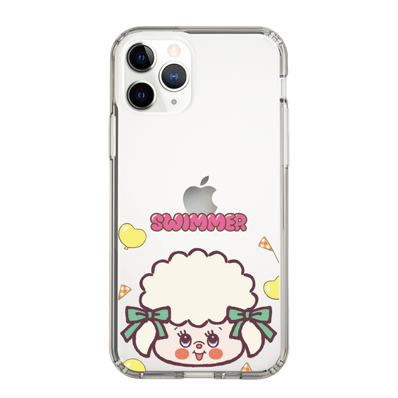スリムプロテクションケース［ SWIMMER - フェイス - ラッフィー ］
