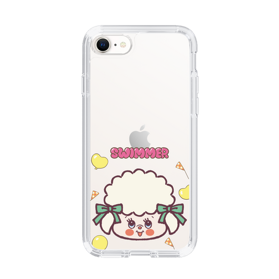 スリムプロテクションケース［ SWIMMER - フェイス - ラッフィー ］