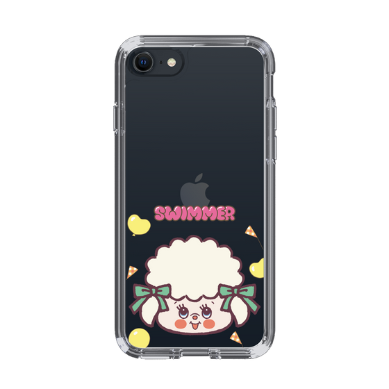 スリムプロテクションケース［ SWIMMER - フェイス - ラッフィー ］