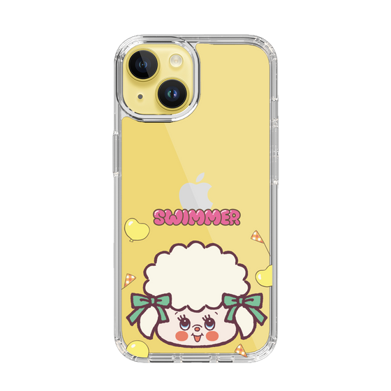 スリムプロテクションケース［ SWIMMER - フェイス - ラッフィー ］