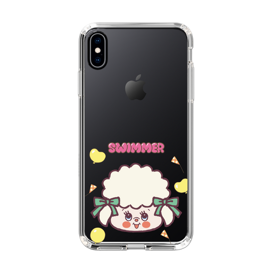 スリムプロテクションケース［ SWIMMER - フェイス - ラッフィー ］