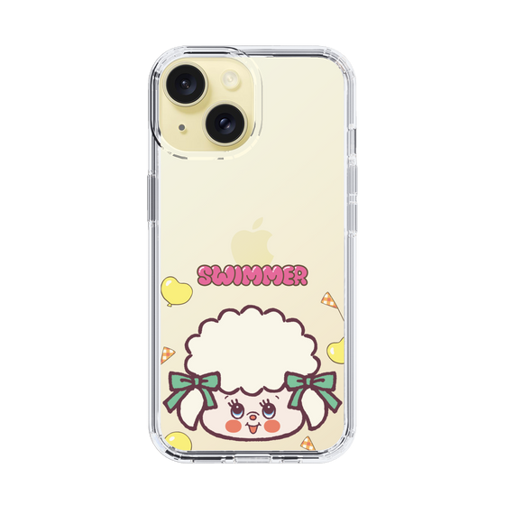 スリムプロテクションケース［ SWIMMER - フェイス - ラッフィー ］