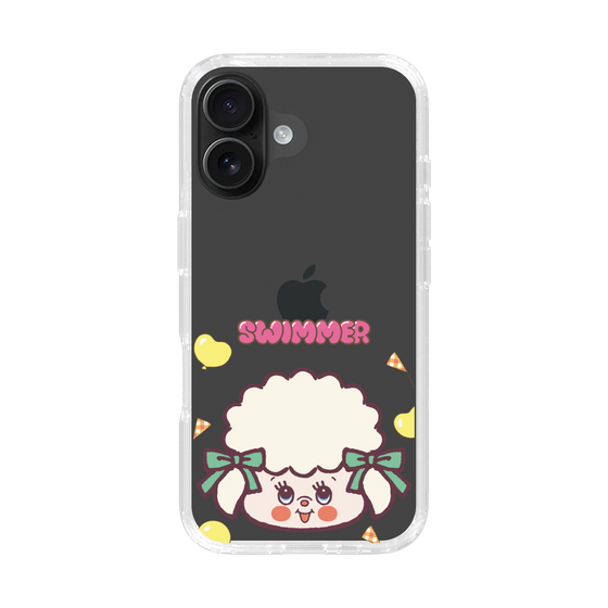 スリムプロテクションケース［ SWIMMER - フェイス - ラッフィー ］