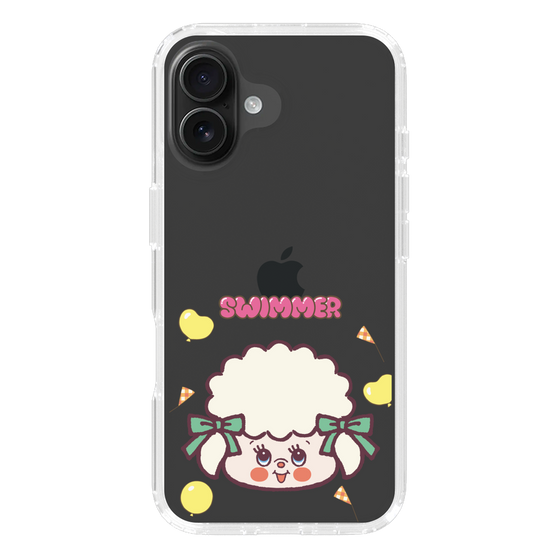 スリムプロテクションケース［ SWIMMER - フェイス - ラッフィー ］