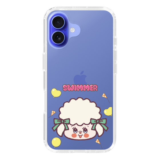 スリムプロテクションケース［ SWIMMER - フェイス - ラッフィー ］