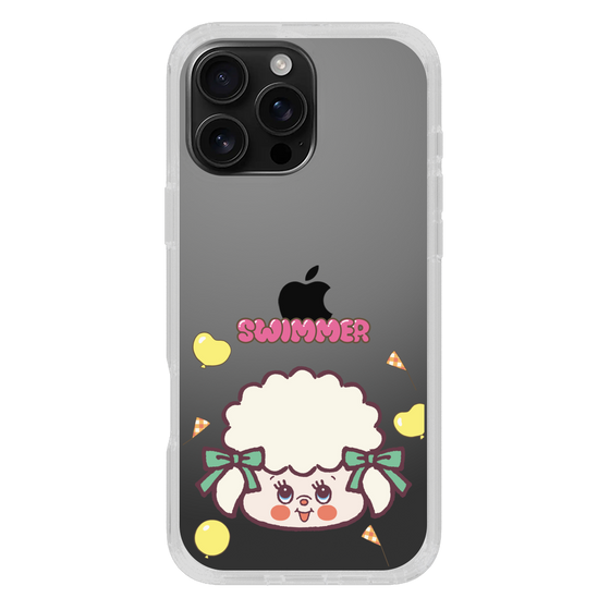 スリムプロテクションケース［ SWIMMER - フェイス - ラッフィー ］