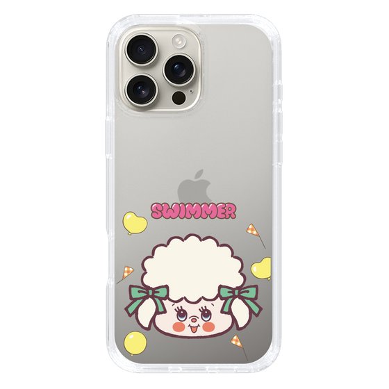 スリムプロテクションケース［ SWIMMER - フェイス - ラッフィー ］