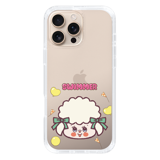 スリムプロテクションケース［ SWIMMER - フェイス - ラッフィー ］