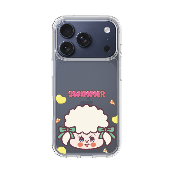 スリムプロテクションケース［ SWIMMER - フェイス - ラッフィー ］