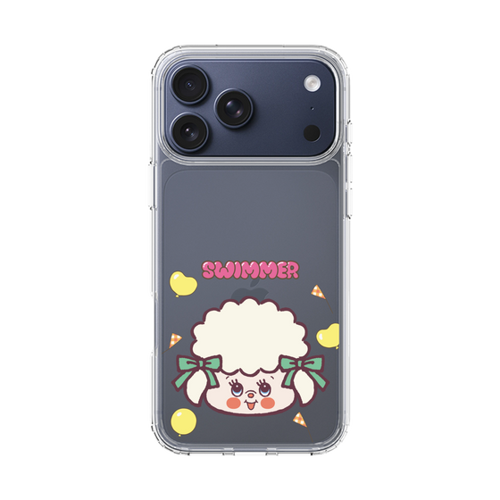 スリムプロテクションケース［ SWIMMER - フェイス - ラッフィー ］