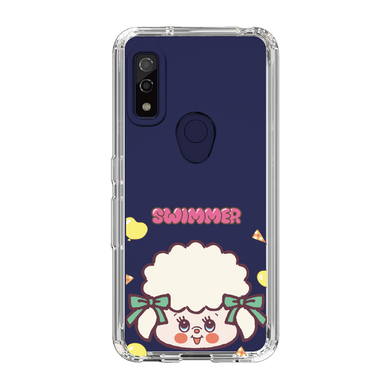 スリムプロテクションケース［ SWIMMER - フェイス - ラッフィー ］