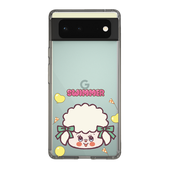 スリムプロテクションケース［ SWIMMER - フェイス - ラッフィー ］